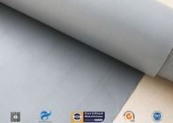 0.3mm 39" Gray PVC Coated Fiberglass Fabric For Flexible Air Ducting