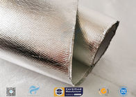 UV Resistant , Age Resistant 300℃ Aluminium Foil Fiberglass Cloth