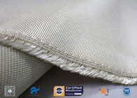 Heat Resistant 1050g Brown High Silica Fiberglass Fabric Fireproof
