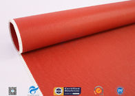 Non Flammable Abrasion Resistance Silicone Coated Fabric 1010g High Strength
