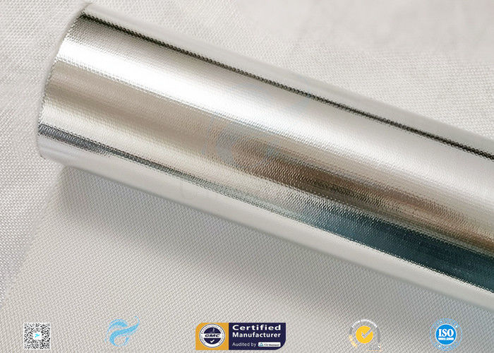 Thermal Insulation Aluminium Foil Singled Side Woven Fiberglass Fabric