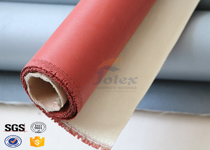 0.7mm Thickness Fireproof Silicone Coated Glass Fabric for Welding Protection