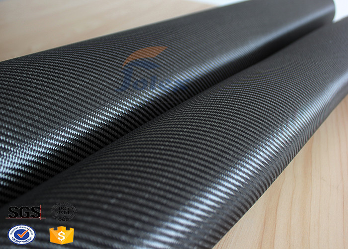 Light Weight Silver Coated Carbon Fiber Fabric  , Twill Carbon Fiber Cloth