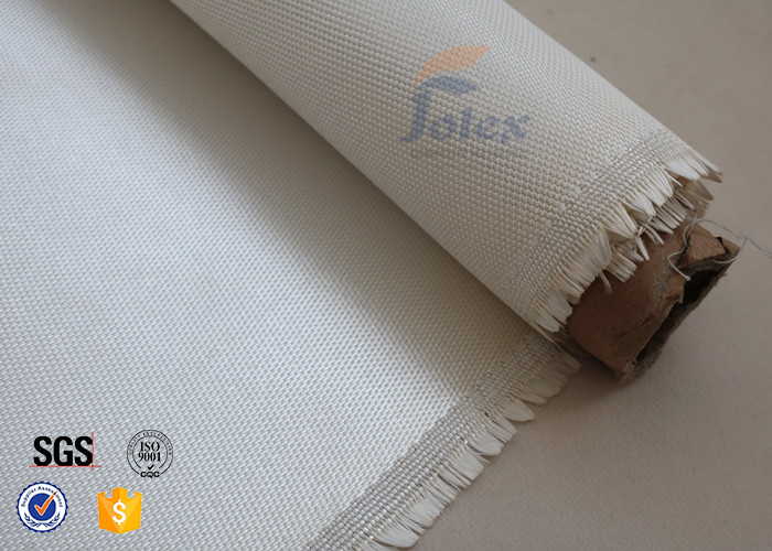 800℃ Fiberglass Fire Blanket Material 0.7mm 600gsm High Silica Fabric
