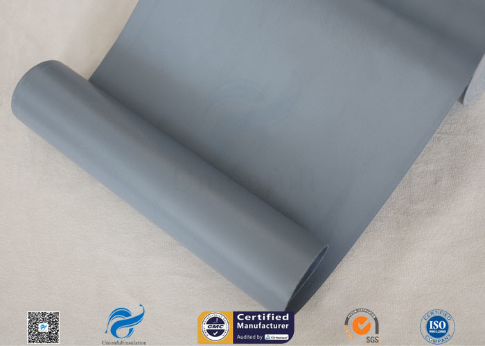 PVC Coated Fiberglass Clothing Waterproof High Strength 0.3MM Fireproof Fabric