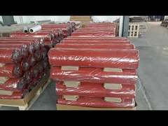 Dwustronna, ognioodporna tkanina z włókna szklanego powlekana silikonową gumą