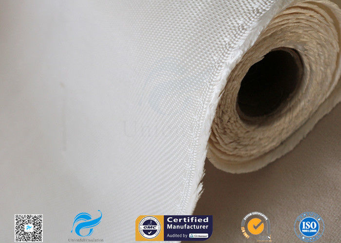 Asbestos Free Satin Weave Silica Fabric Thermal Insulation 37oz High Silica Cloth
